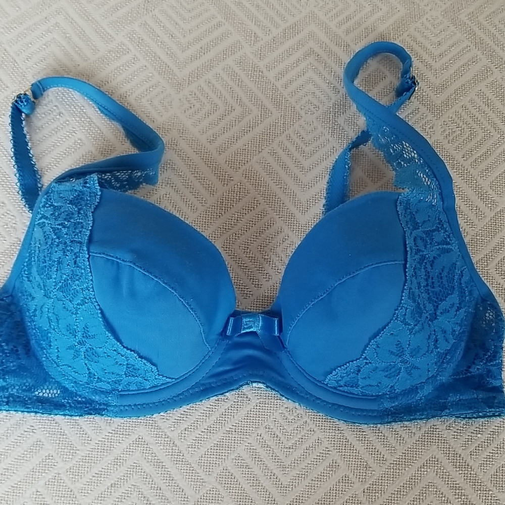 La Senza Blue Lace Bra